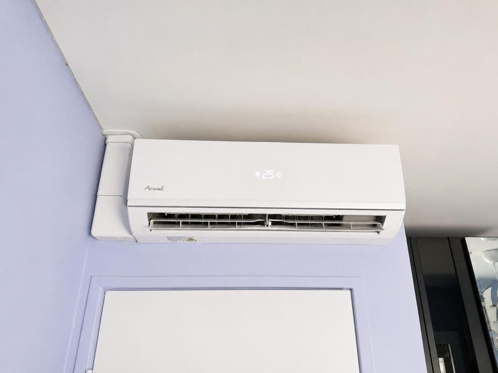 Climatisation dans une salle à manger
